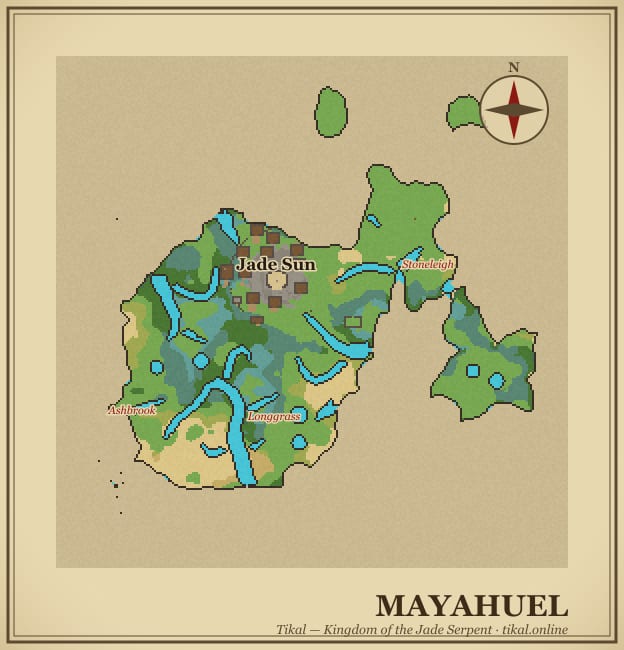 Parchment poster of Mayahuel